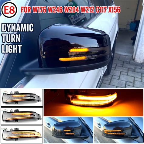 Dynamic Blinker Led Turn Signal Light Indicator For Mercedes Benz W