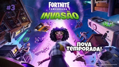 FORTNITE JOGANDO A NOVA TEMPORADA DO FORTNITE 3 YouTube