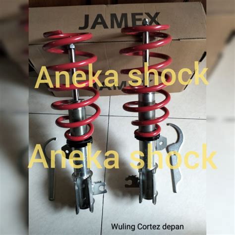 Jual Shock Breaker Jamex Coilover Adjustable Wuling Cortez Depan