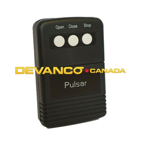 P 8833T OCS Pulsar 3 Btn 1 Door OCS Transmitter 109372 Compatible 318 MHz