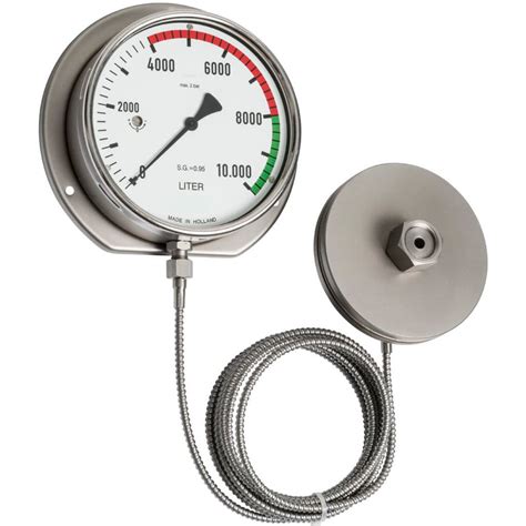 Pfs Tl Tank Level Gauge With Distance Pipeline Pressure Gauge Emvo