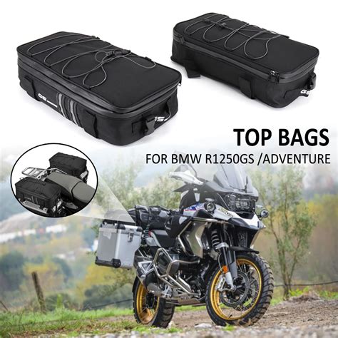 R Gs Motocicleta Rack Superior Caixa Panniers Superior Saco Caso