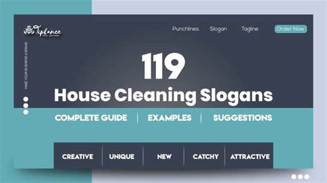 Attractive House Cleaning Slogans Taglines Example Ideas Tiplance