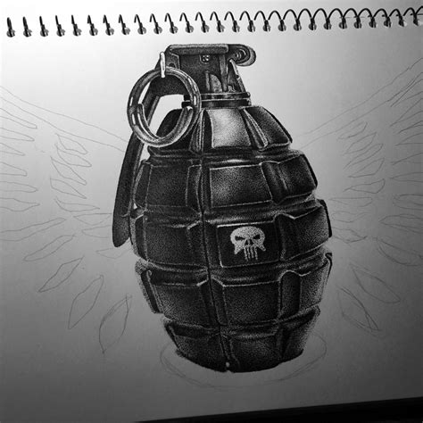 Skull Grenade On Behance