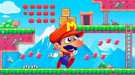 Super Mano Bros Jungle World Level 12 Cartoon Game YouTube