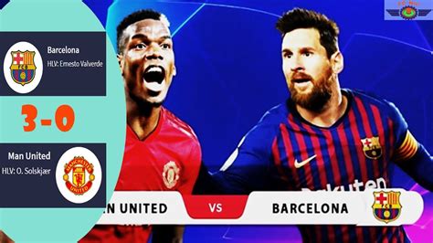 Highlight Mu Vs Barca L T V T K T Champion League Youtube