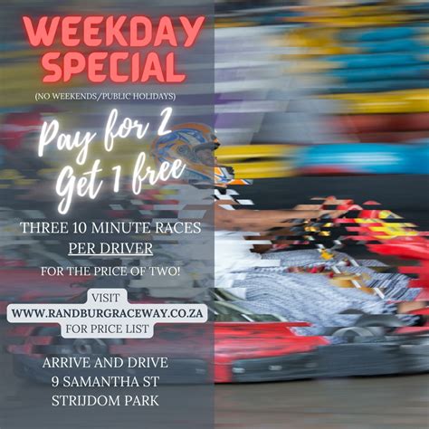 Race Formats And Pricing Randburg Raceway Indoor Karting