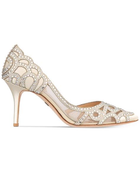 Badgley Mischka Marissa Embellished Evening Pumps Created For Macys