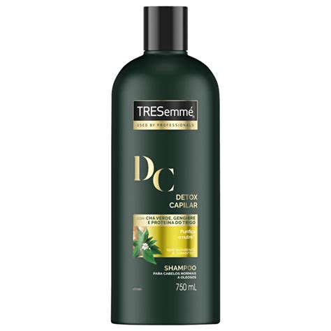 Shampoo TRESemmé Detox Capilar 750ml Loja All Things Hair