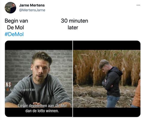 Het Beste Aan Een Nieuw Seizoen Van ‘de Mol De Terugkeer Van De Mol Memes