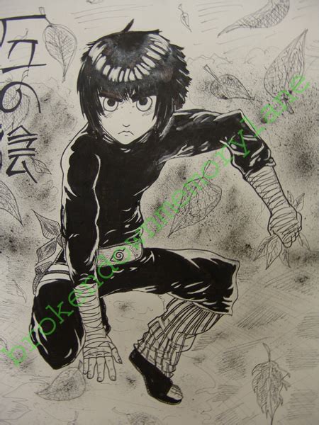 Rock Lee Poster By Brokendownmemorylane On Deviantart