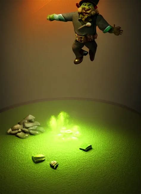 A Leprechaun By Apofiss Volumetric Lighting Stable Diffusion