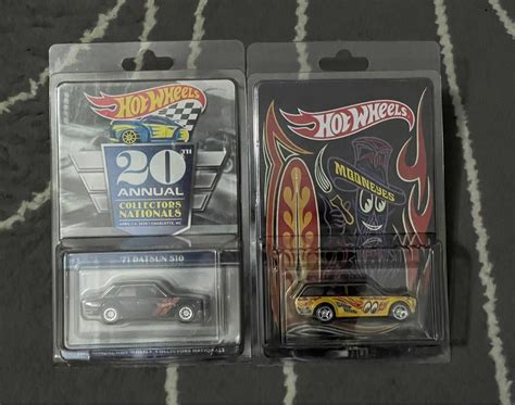 Hot Wheels Lot Of With Matching Serial Number SN Datsun Th Annual Collectors