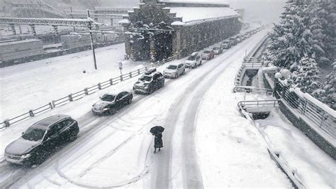 Brennerautobahn Wegen Starker Schneef Lle Gesperrt