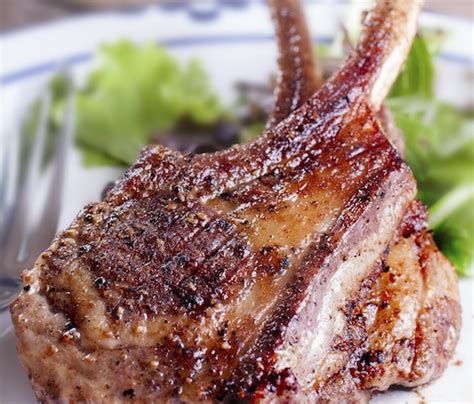 Blackberry Glazed Lamb Chops Recipe James Beard Foundation