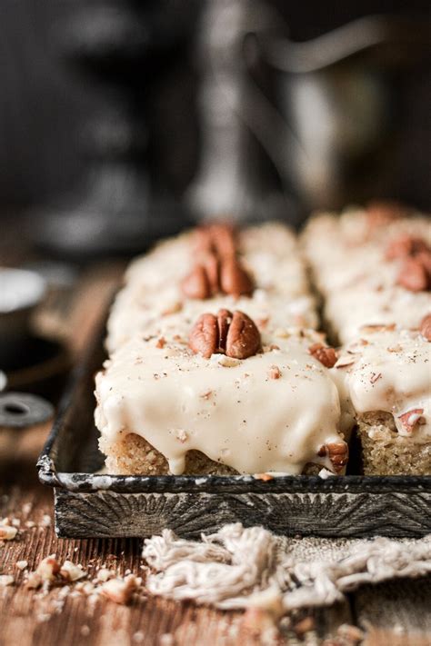 High Altitude One Layer Eggnog Pecan Cake Curly Girl Kitchen