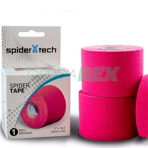 Venda Neuromuscular 5cm X 5m Negra Spidertech Cirugía Rex