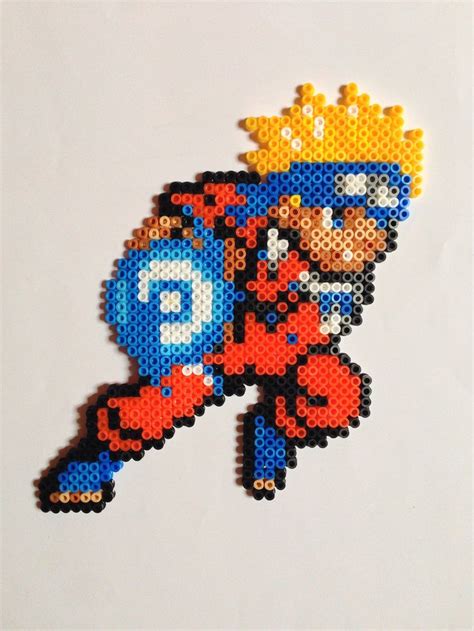 Hamaperler Beads Naruto01 Perler Bead Art Perler Bead Patterns Images