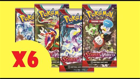 ABRINDO 6 PACOTES DE CARTAS POKEMON RÁPIDO YouTube