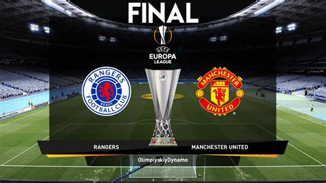 Rangers FC Vs Manchester United FINAL Europa League 2021 Gameplay