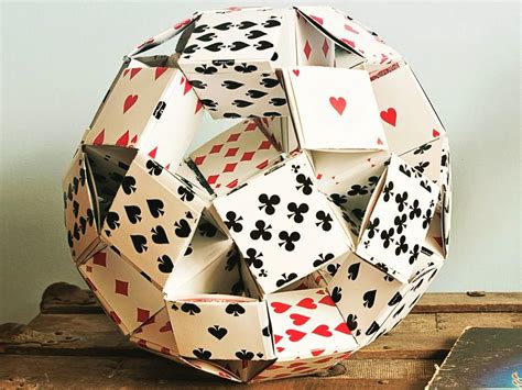 A Creative Playing Card Sculpture By Greg Loschen Rplayingcards