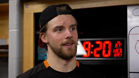 221 Postgame Ersson Philadelphia Flyers