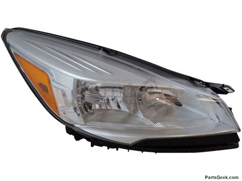 14 2014 Ford Escape Headlight Assembly Body Electrical Action Crash Diy Solutions Left