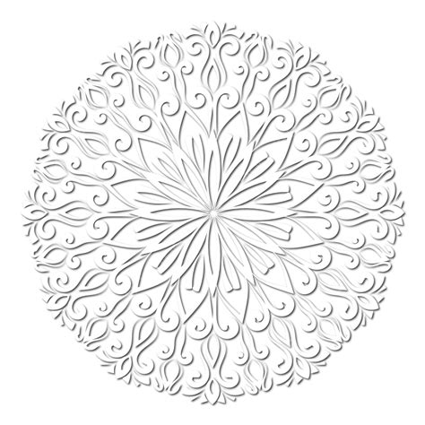 White Mandala Luxury Design White Mandala Mandala Luxury Png And