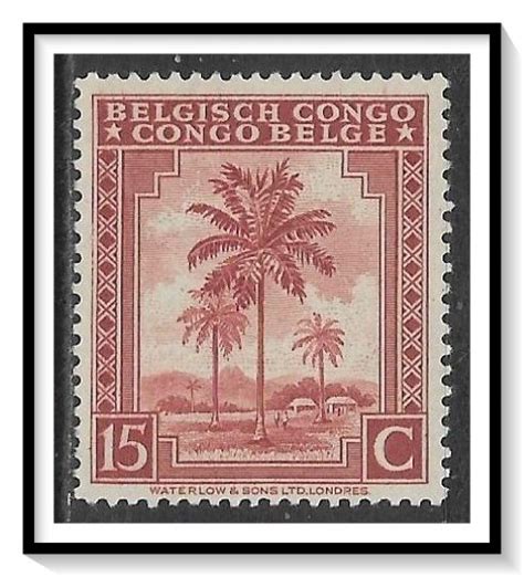 Belgian Congo 208 Olive Palms NG Europe Belgium Colonies