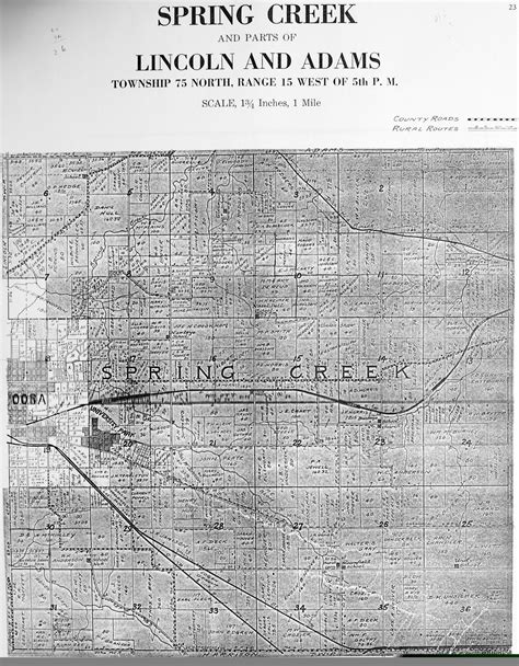 1920 Plat Maps Mahaska County Of Iowa