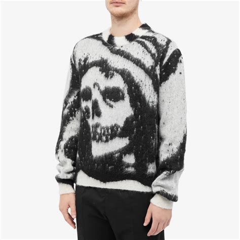 AMIRI Wes Lang Reaper Crew Sweat Alabaster END