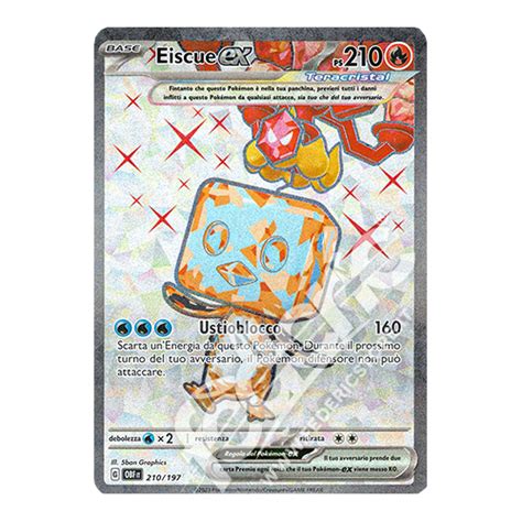 Eiscue Ex Teracristal Full Art It Mint Federicstore