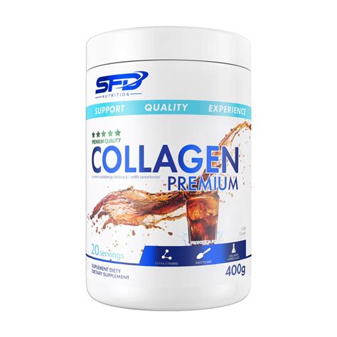 SFD Collagen Premium Proszek Smak Cola 400 G