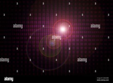 An Abstract Lens Flare Background Image Stock Photo Alamy