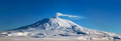 Mt Erebus, that worlds southern most volcano. : Volcanoes