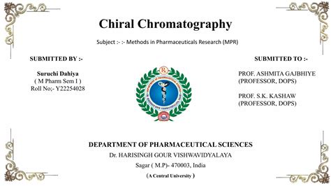 chiral chromatography | PPT