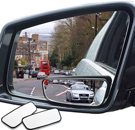 Meirun 360 Rotate Blind Spot Mirror Adjustabe Wide Angle Rear View