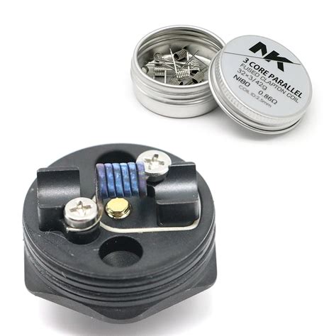 Nk Mtl Fused Clapton Ni Ka Ss L Prebuilt Vape Rba Rta Coils Pcs