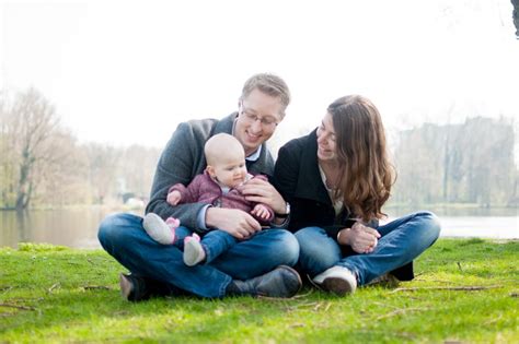 Baby Fotoshoot Op Een Zonnige Dag Bij De Kralingse Plas Fotografie