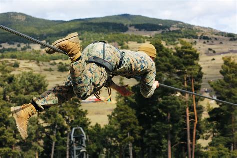 DVIDS - Images - SPMAGTF-CR-AF Marines take on French Commando obstacle ...