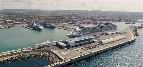 Port Of Civitavecchia Opens New Terminal Amerigo Vespucci