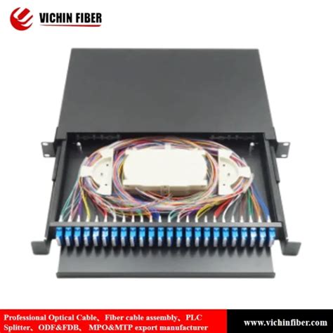 Rack Mounted Sliding Type U Lc Port Fiber Patch Panel Odf Fiber