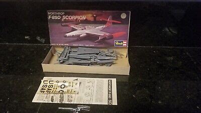 Older Revell Northrop F D Scorpion Scale Plane Model Kit Ebay