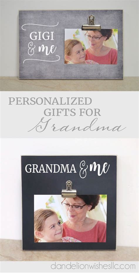 Grandma and Me, Personalized Photo Frame | Grandma picture frame ...