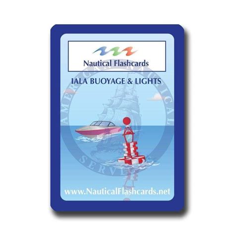 Nautical Flashcards IALA Buoyage Flashcards - Amnautical 