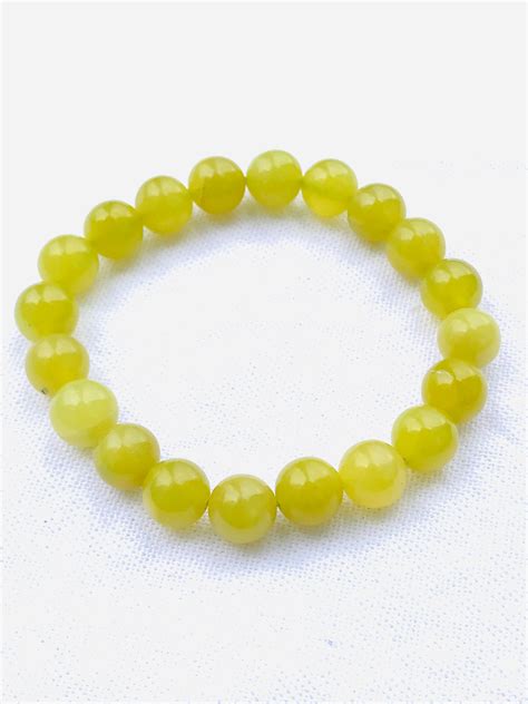 Tumbled Stone Bracelets Wholesale Serpentine Mm Round Bead Bracelets