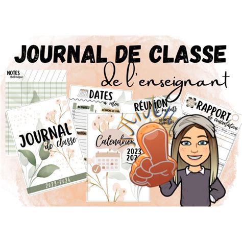 Journal De Classe De L Enseignant