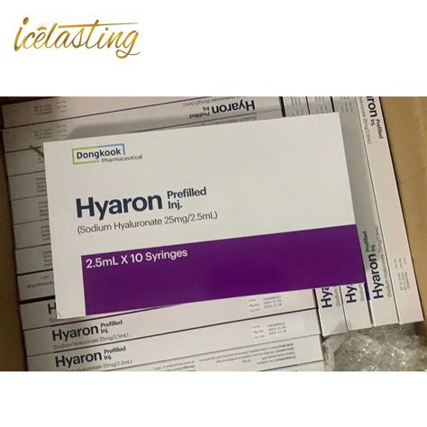 Best Korea Hyaron Mesotherapy Solution Non Crosslinked Hyaluronic Acid