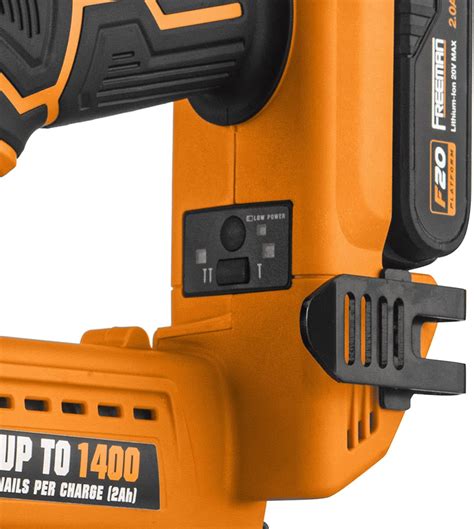 Buy Freeman Pe V G Volt Cordless In Gauge Nailer