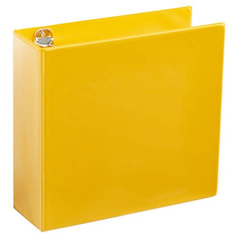 A4 4 Ring Binder 3 Inch Yellow Free Shipping On Orders Of 500